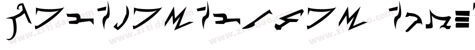 Meistersinger Shadow字体转换